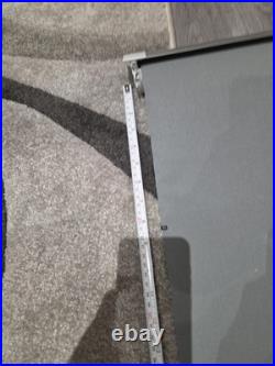 Blocblind GA4 Skylight Blackout Blind Smokey Haze Aluminium Silver