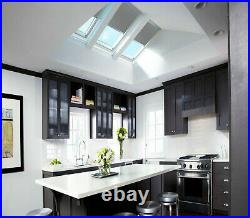Blue Blackout Fabric Skylight Blinds Made For All Velux Roof Windows