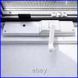 Brixwell 36-342-3 Manual Skylight Operator White Angle Drive No Handle