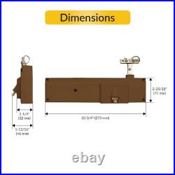 CRL Bronze Manual Skylight Operator Angle Drive Handle Not Included