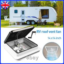 Camper Roof Vent 420x420 Horsebox Motorhome Shower Hatch Blind Caravan Skylight