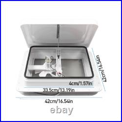 Camper Roof Vent 420x420 Horsebox Motorhome Shower Hatch Blind Caravan Skylight