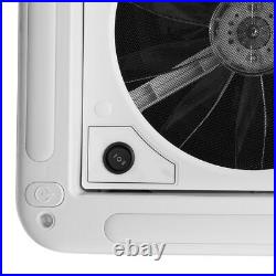 Camper Van Caravan Box 12V Electric LED Fan Roof Vent/Skylight Pop Up Window UK