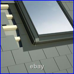 Centre Pivot PVC Roof Windows 78cm x 98cm + Flashing. Rooflight skylight Sunlux