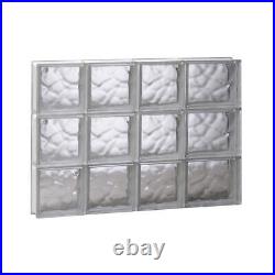 Clearly Secure Glass Block Window 17.25X25X3.125 Rectangular Double-Pane Glass