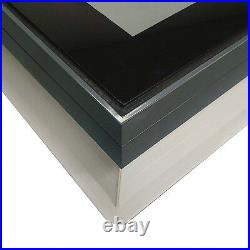 Coxdome Glazed Skylight with kerb for Flat Roof extension Glass Rooflight window