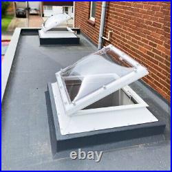 Coxdome Rooflight Window Flat Roof Double Glazed Electric Skylight opening