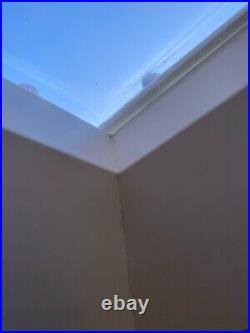 Coxdome rooflight skylight flat roof 1m x 3m clear
