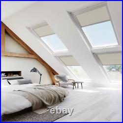 Cream Blackout Blinds For Roof Skylights For All Rooflite Roof Windows