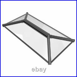 Crystal Skylight Lantern Roof Window Aluminium Frame & Glass Double Toughened