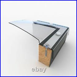 Dome Roof Light, Polycarbonate Flat Roof Skylight Window, Fixed, Single Skin