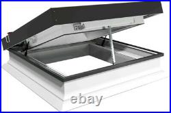 ECO+ Skylight Electric Flat Glass Rooflight 60x90cm Black