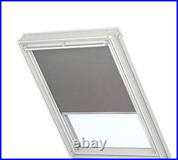 Electric Blackout Blind Skylight Roof Grey 55 x 118 cm DML CK06 0705S Velux