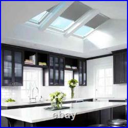 Electric Blackout Blind Skylight Roof Grey 55 x 118 cm DML CK06 0705S Velux Electric Blackout Blind Skylight Roof Grey 55 x 118 cm DML CK06 0705S Velux