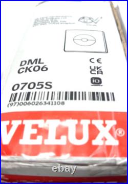 Electric Blackout Blind Skylight Roof Grey 55 x 118 cm DML CK06 0705S Velux