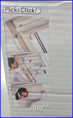 Electric Blackout Blind White Roof Window VELUX DML PK06 1025SWL 940 x 1180 mm