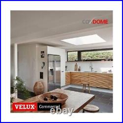 Electric Opening Flat Glass Rooflight 160mm Vertical Upstand-Coxdome Lumiglaze