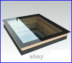 Electric Opening Flat Roof Window Skylight Roof-light Triple Glazed 800mmx1200mm