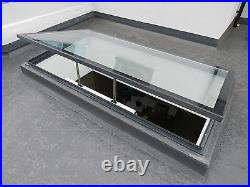 Electronic Opening Skylight for Flat Roof 1000mm x 1500mm Double Glazed
