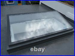 Electronic Opening Skylight for Flat Roof 1200mm x 1200mm Laminated Glass