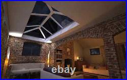 Eurocell Skypod Flat Roof Lantern Sky Light Gazer Glass Ceiling Window Extension