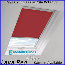 FAKRO Blackout Blinds for Roof Windows Skylights 8 Colours Made To Measure