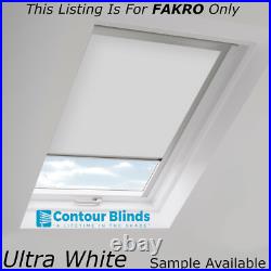 FAKRO Blackout Blinds for Roof Windows Skylights 8 Colours Made To Measure