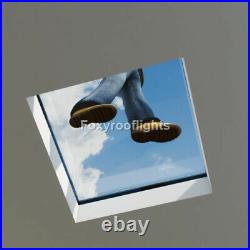 FLAT ROOF SKYLIGHT WINDOW DOUBLE GLAZED LAMINATED WALK ON 1350mm x 2800mm