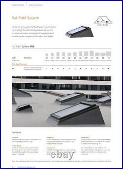 FRS 06 Flat Roof System For KEYLITE skylights 780mm X 1400mm