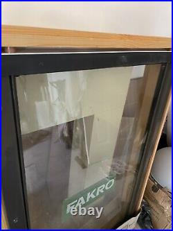 Fakro Roof Window PVC Centre Pivot Rooflight Skylight Window 78cm x 118cm