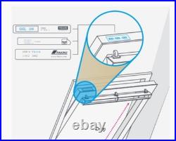 Fakro White Manual Roof Window Black Out Blind
