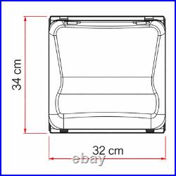 Fiamma Roof Vent 28f Crystal Skylight 280x280mm Caravan Camper Motorhome