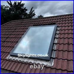 Fixed Rooflight Flat Roof Skylight 1000 x 1000 mm Various Sizes Available