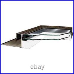 Fixed Self-Flashing Skylight with Tempered Low-E3 Glass 21 In. X 37-7/8 In