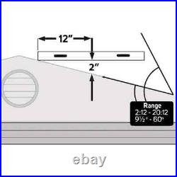 Fixed Self-Flashing Skylight with Tempered Low-E3 Glass 21 In. X 37-7/8 In