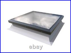 Flat Glass Rooflight Skylight Fixed Double Glazed Aluminium Frame Brett Martin