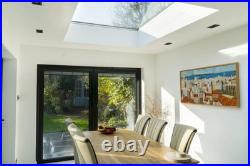 Flat Glass Rooflight Skylight Fixed Double Glazed Aluminium Frame Brett Martin