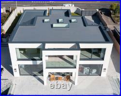 Flat Glass Rooflight Skylight Fixed Double Glazed Aluminium Frame Brett Martin