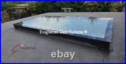 Flat Roof Lantern Window / Skylight / Roof Glass / Custom Sizes / FREE DELIVERY