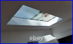 Flat Roof Lantern Window / Skylight / Roof Glass / Custom Sizes / FREE DELIVERY
