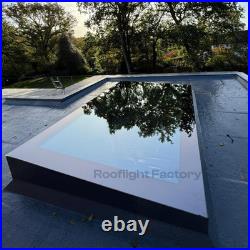Flat Roof Skylight 1000 x 2000 mm Triple Glazed Roof Window
