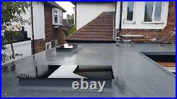 Flat Roof Skylight Custom Sizes Self Clean Option Flat Roof Window