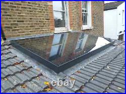 Flat Roof Skylight Custom Sizes Self Clean Option Flat Roof Window