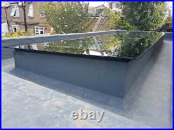 Flat Roof Skylight Custom Sizes Self Clean Option Flat Roof Window