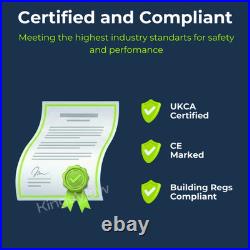 Flat Roof Skylight Fixed Glass Rooflight UK Multiple Sizes