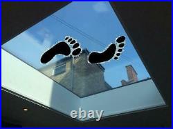 Flat Roof Skylight Rooflight Window Laminated WALK ON Glass 1350mm x 2800mm