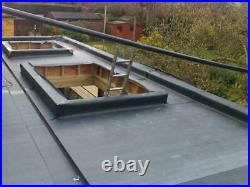 Flat Roof Window Glass / Skylight Flat Rooflight Lantern 1500mm x 1000mm
