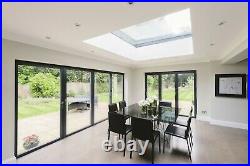 Flat Roof Window Glass / Skylight Flat Rooflight Lantern 1700mm x 1200mm