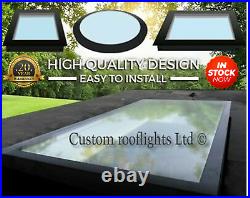 Flat Roof light Glass Rooflight Skylight Roof lantern Free Delivery 600x900