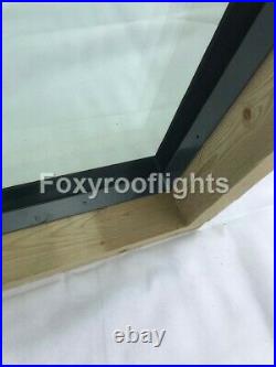Flat Roof light Skylight Lantern Window Aluminium Laminated Glass 1200 x 1200mm